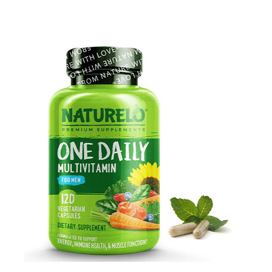 Naturelo One Daily Multivitamin For Men 120 Capsules